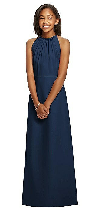 navy junior bridesmaid dresses