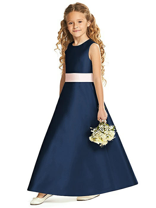 midnight blue flower girl dresses