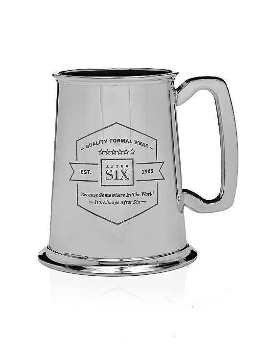 After Six Pewter Beer Stein