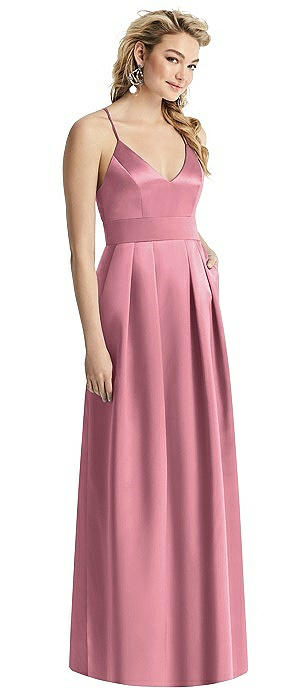 Carnation Pink Bridesmaid Dresses | The 