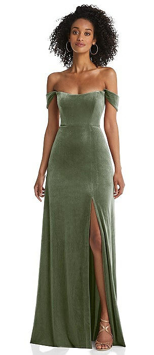 Lux Velvet Bridesmaid Dresses 