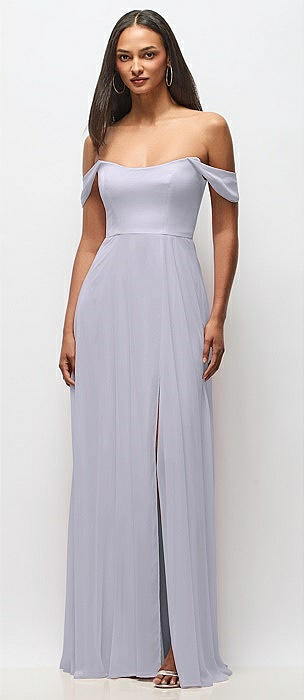 Off-The-Shoulder Bridesmaid Dresses 