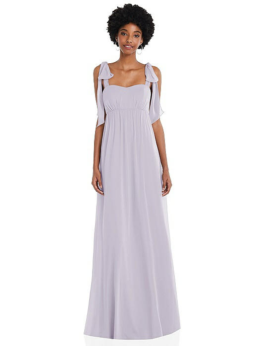 Empire Waist Maxi Bridesmaid Dress 