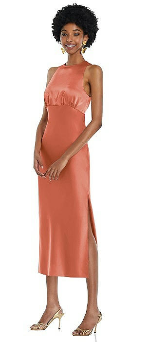 Terracotta Copper Bridesmaid Dresses 