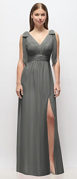 Charcoal Gray Bridesmaid Dresses | The 