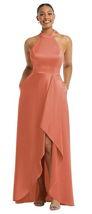 Terracotta Copper Bridesmaid Dresses 
