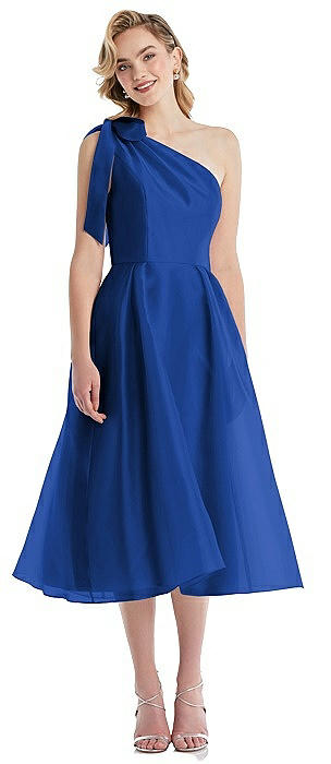 blue mini cocktail dress Royal With Open Back And Rhinestone Strap Color:Picture color group-584 Best 12 Summer Dresses