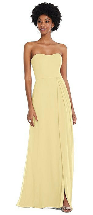 Pale Yellow Bridesmaid Dresses | The 