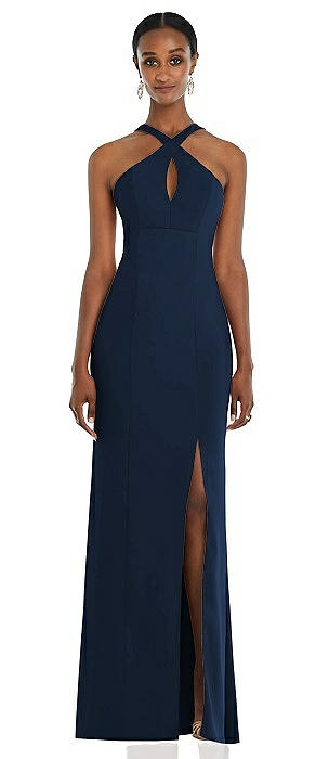 Navy Blue Bridesmaid Dresses - Short 