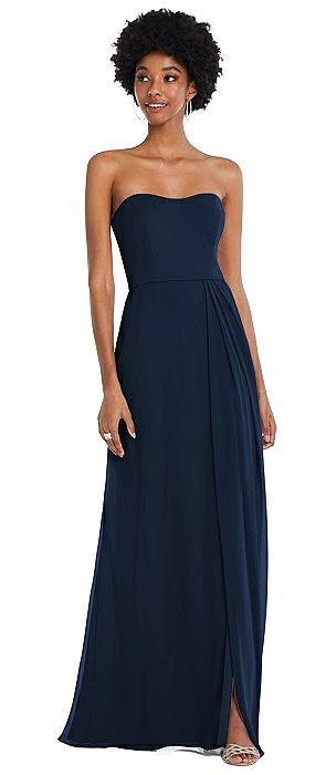 Navy Blue Bridesmaid Dresses - Short 