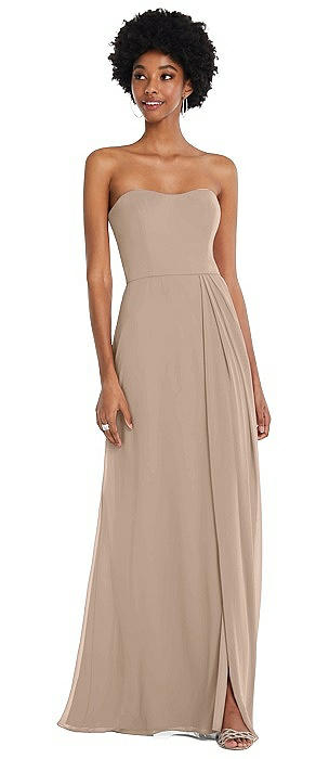 Topaz Natural Waist Bridesmaid Dresses 