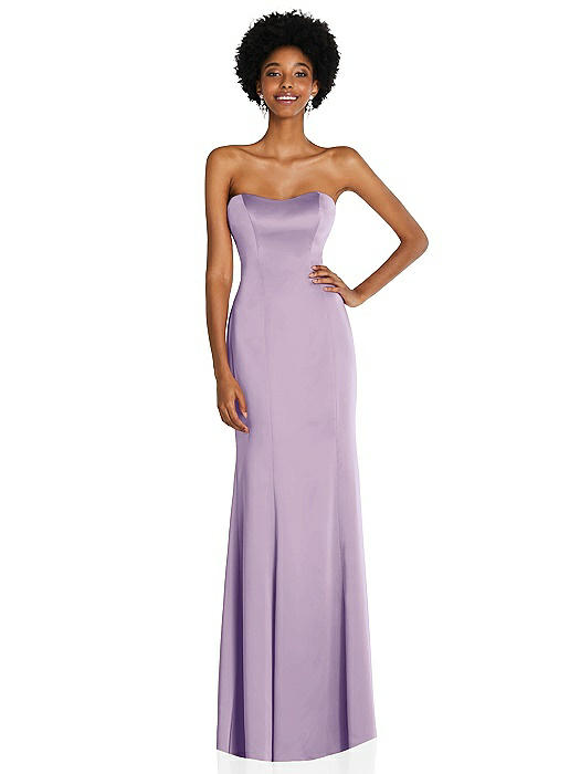 Lux Charmeuse Mermaid Bridesmaid Dress 