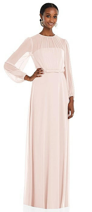 Blush Bridesmaid Dresses - Soft Pink 