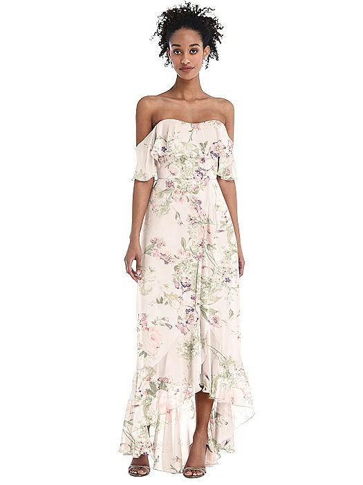 Low Maxi Bridesmaid Dress 