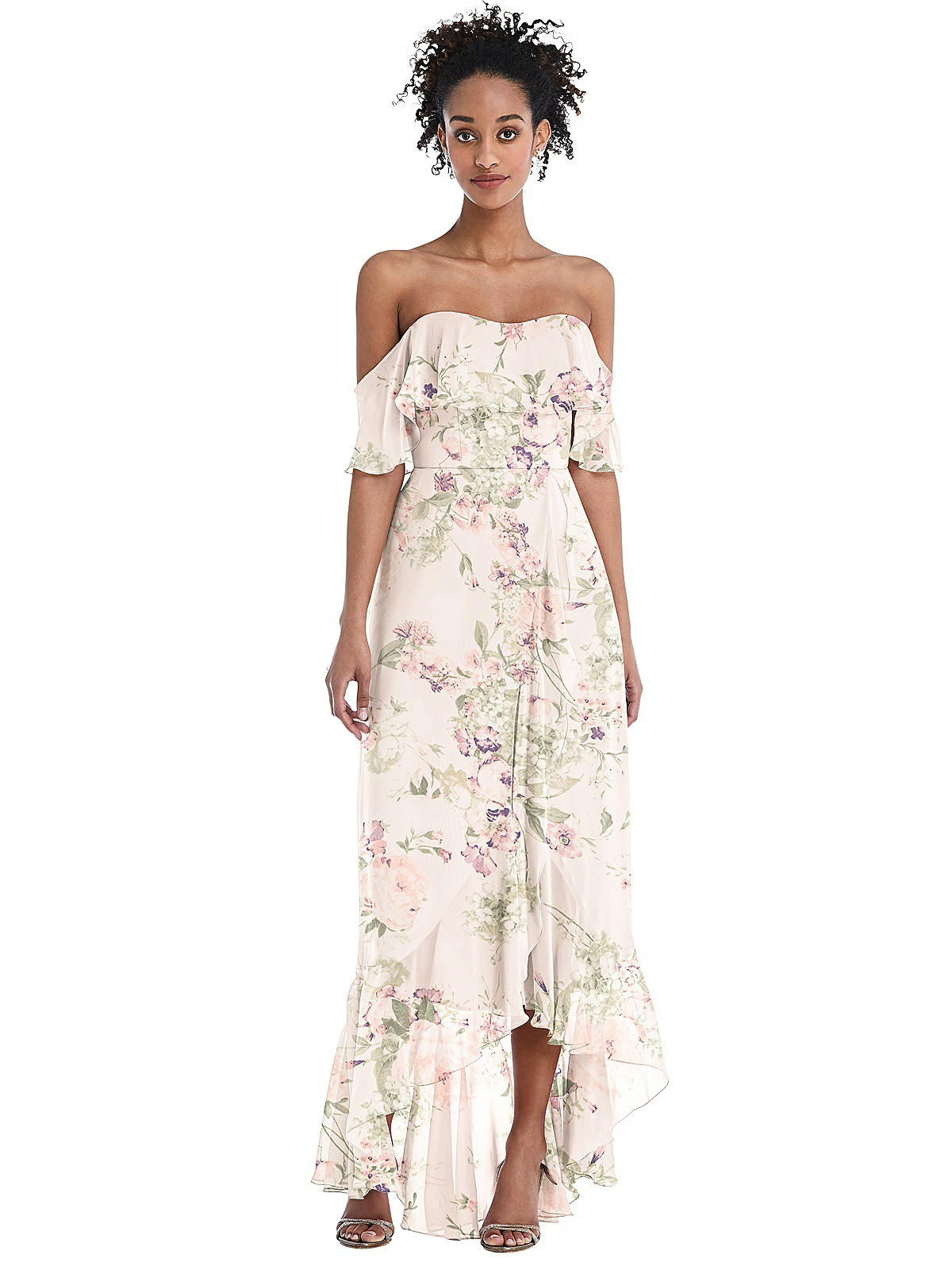 Low Maxi Bridesmaid Dress 