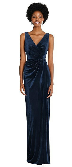 Navy Blue Bridesmaid Dresses - Short 