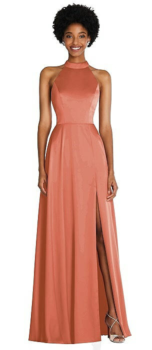 Terracotta Copper Bridesmaid Dresses 
