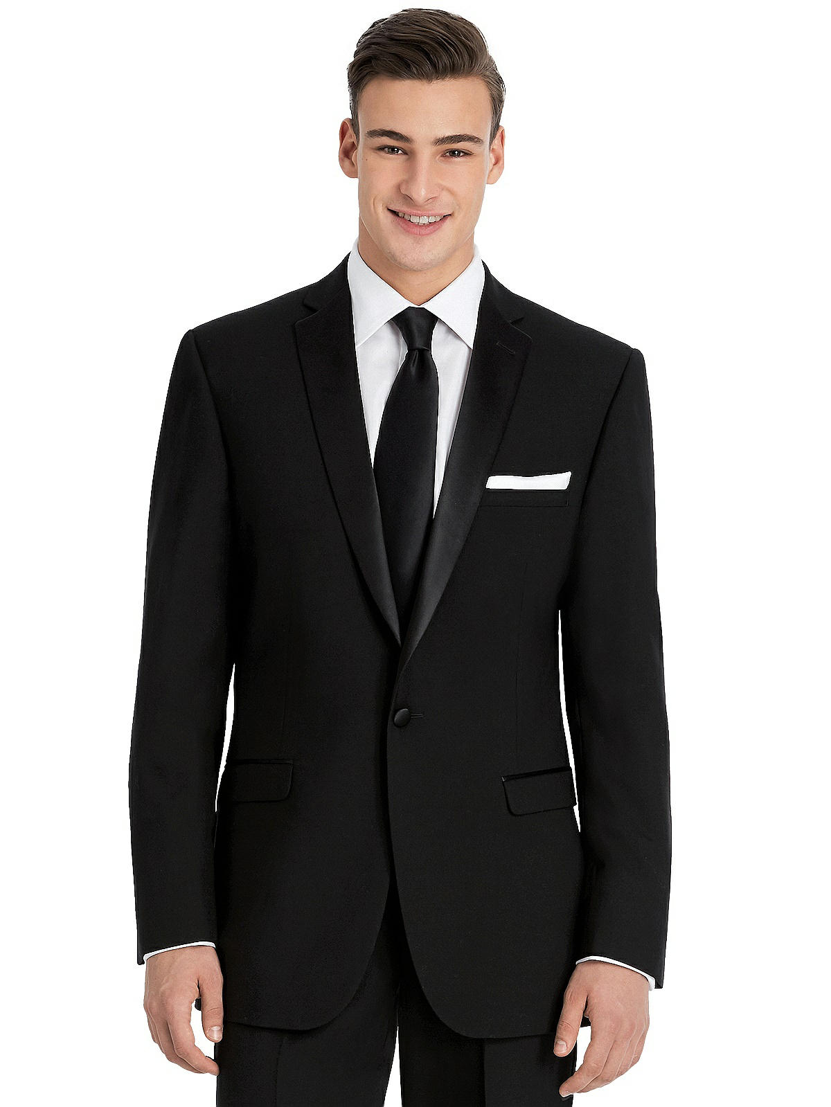 Slim Notch Collar Tuxedo Jacket - The Dylan By After Six | The Dessy Group