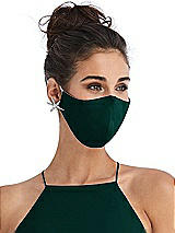 Alt View 2 Thumbnail - Evergreen Soft Jersey Reusable Face Mask