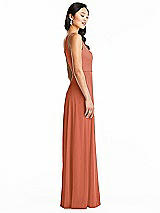 Side View Thumbnail - Terracotta Copper Bella Bridesmaids Dress BB130