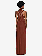 Alt View 5 Thumbnail - Auburn Moon Convertible Tie-Shoulder Empire Waist Maxi Dress