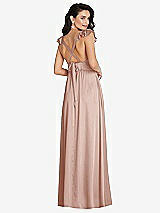 Alt View 1 Thumbnail - Toasted Sugar Deep V-Neck Ruffle Cap Sleeve Maxi Dress with Convertible Straps