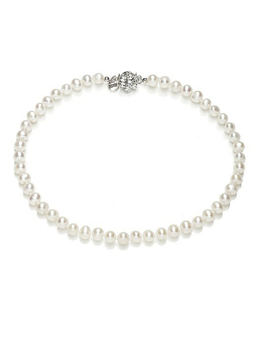 Children's Pearl Necklace - 12.5 inch