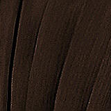 Front View Thumbnail - Espresso Crinkle Chiffon Fabric by the yard