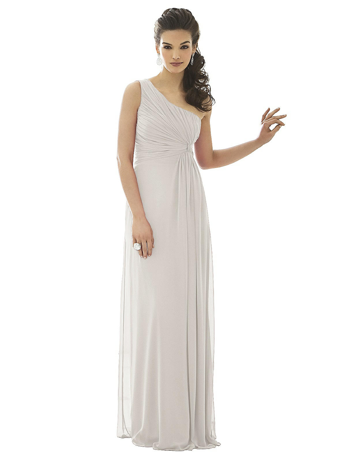 D661 Bridesmaid Dress in Oyster