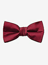 Front View Thumbnail - Burgundy Yarn-Dyed Boy's Bow Tie by After Six