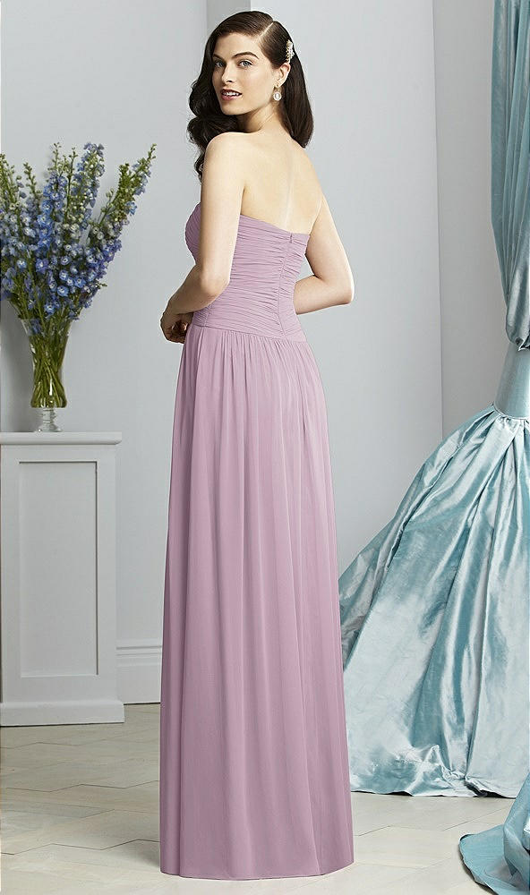 Back View - Suede Rose Dessy Collection Style 2931
