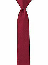 Front View Thumbnail - Burgundy Yarn-Dyed Narrow Ties by After Six