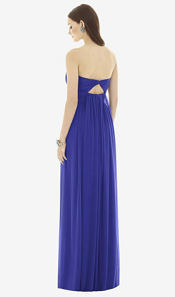 Back View - Electric Blue Alfred Sung Style D725
