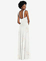 Rear View Thumbnail - Spring Fling Contoured Wide Strap Sweetheart Maxi Dress