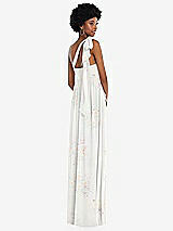 Alt View 3 Thumbnail - Spring Fling Convertible Tie-Shoulder Empire Waist Maxi Dress