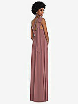 Alt View 3 Thumbnail - Rosewood Convertible Tie-Shoulder Empire Waist Maxi Dress