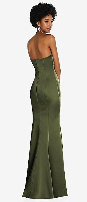 olive mermaid dress