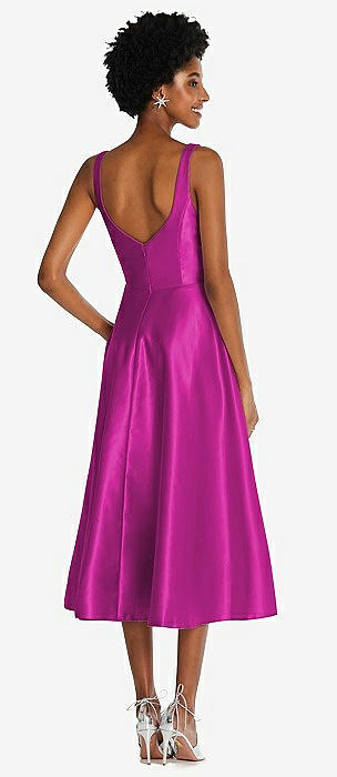 magenta bridesmaid dresses