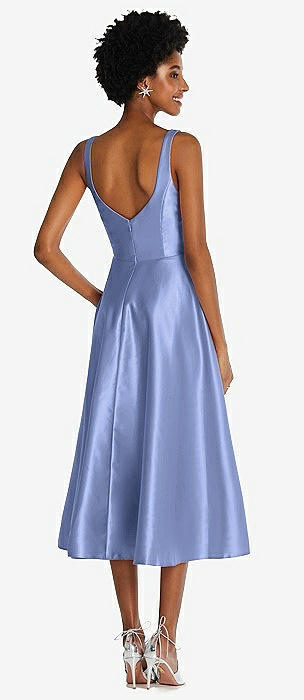 periwinkle blue wedding dress