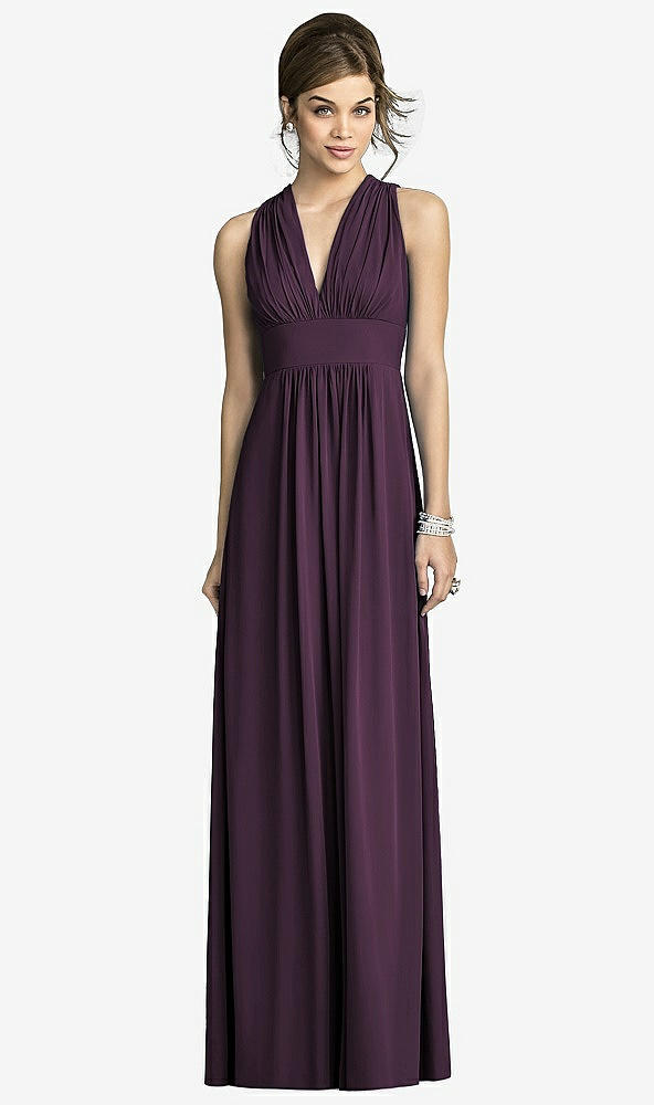 Front View - Aubergine After Six Bridesmaids Style 6680