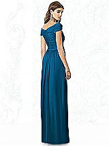 Rear View Thumbnail - Ocean Blue After Six Bridesmaid Dress 6697