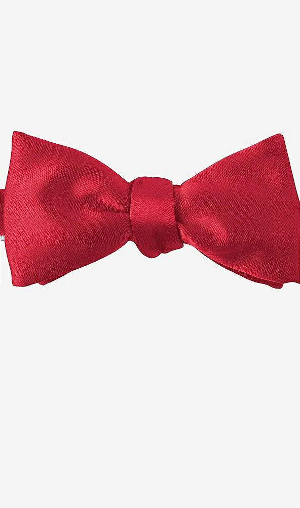 Front View - Flame Matte Satin Bow Ties by After Six