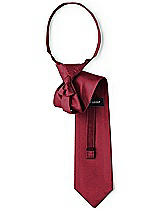 Alt View 1 Thumbnail - Claret Classic Yarn-Dyed Pre-Knotted Neckties by After Six