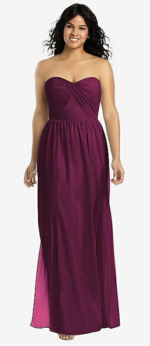 ruby bridesmaid dresses