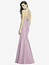 Rear View Thumbnail - Suede Rose Dessy Bridesmaid Dress 2996