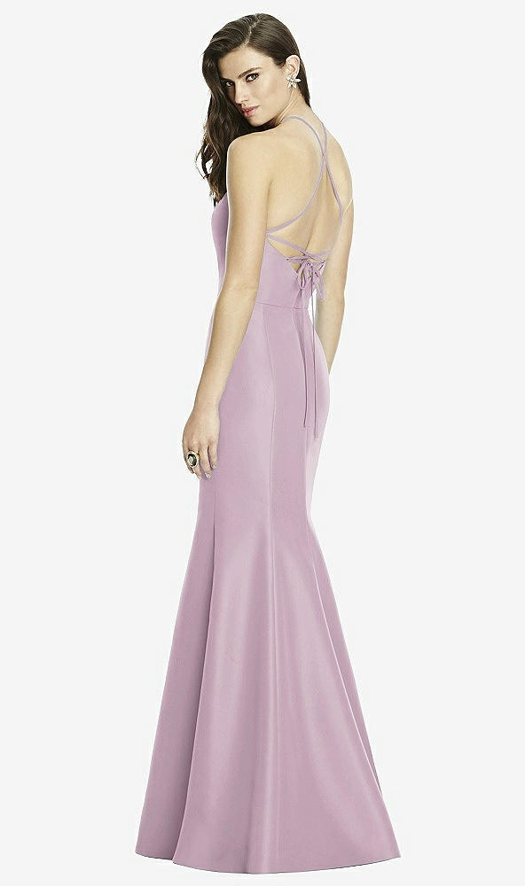 Back View - Suede Rose Dessy Bridesmaid Dress 2996