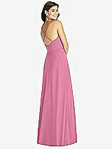 Rear View Thumbnail - Orchid Pink Criss Cross Back A-Line Maxi Dress