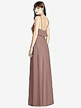 Rear View Thumbnail - Sienna Ruffle-Trimmed Backless Maxi Dress