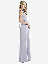 Side View Thumbnail - Silver Dove Ruffled Sleeve Tie-Back Maxi Dress
