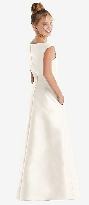 ivory dresses for juniors